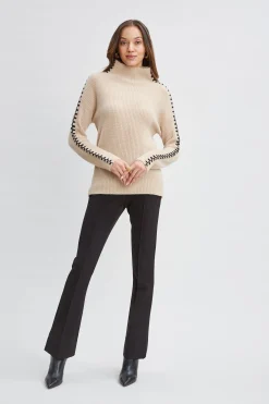 Elie Tahari Tops & Sweaters-Cashmere Whipstitch Sweater