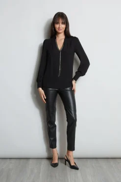 Elie Tahari Tops & Sweaters-Chain Collar Shirt