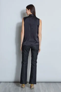 Elie Tahari Tops & Sweaters-Contour Silk Satin Shirt