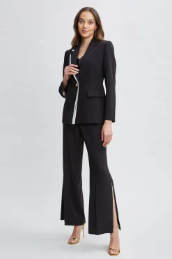 Elie Tahari Jackets & Blazers|Suiting-Contrast Trim Blazer