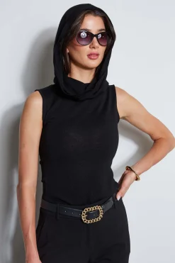 Elie Tahari Tops & Sweaters-Convertible Cowl Wool Sweater