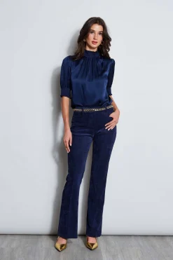 Elie Tahari Bottoms|Suiting-Corduroy Fit & Flare Pant