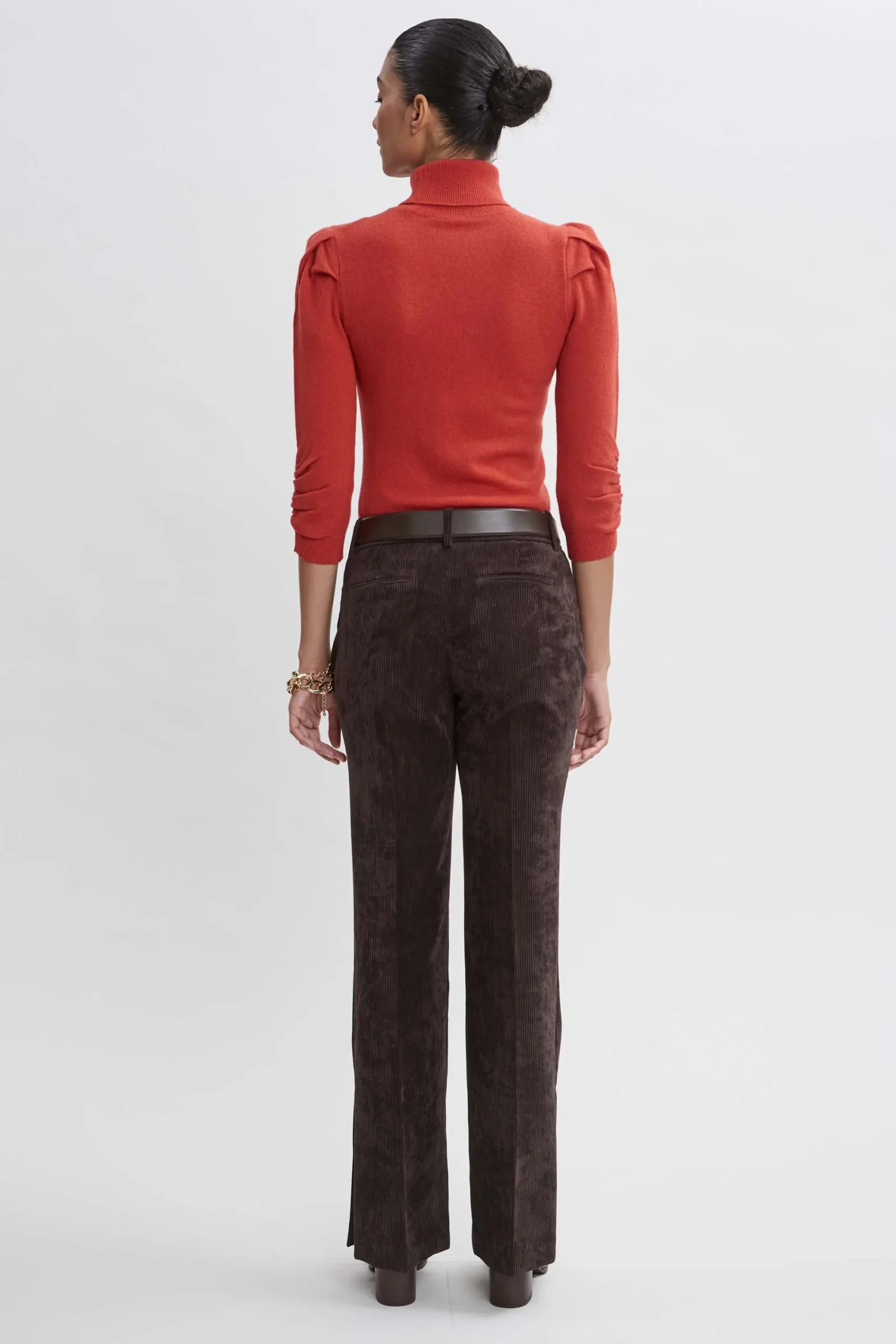 Elie Tahari Bottoms|Suiting-Corduroy Fit & Flare Pant