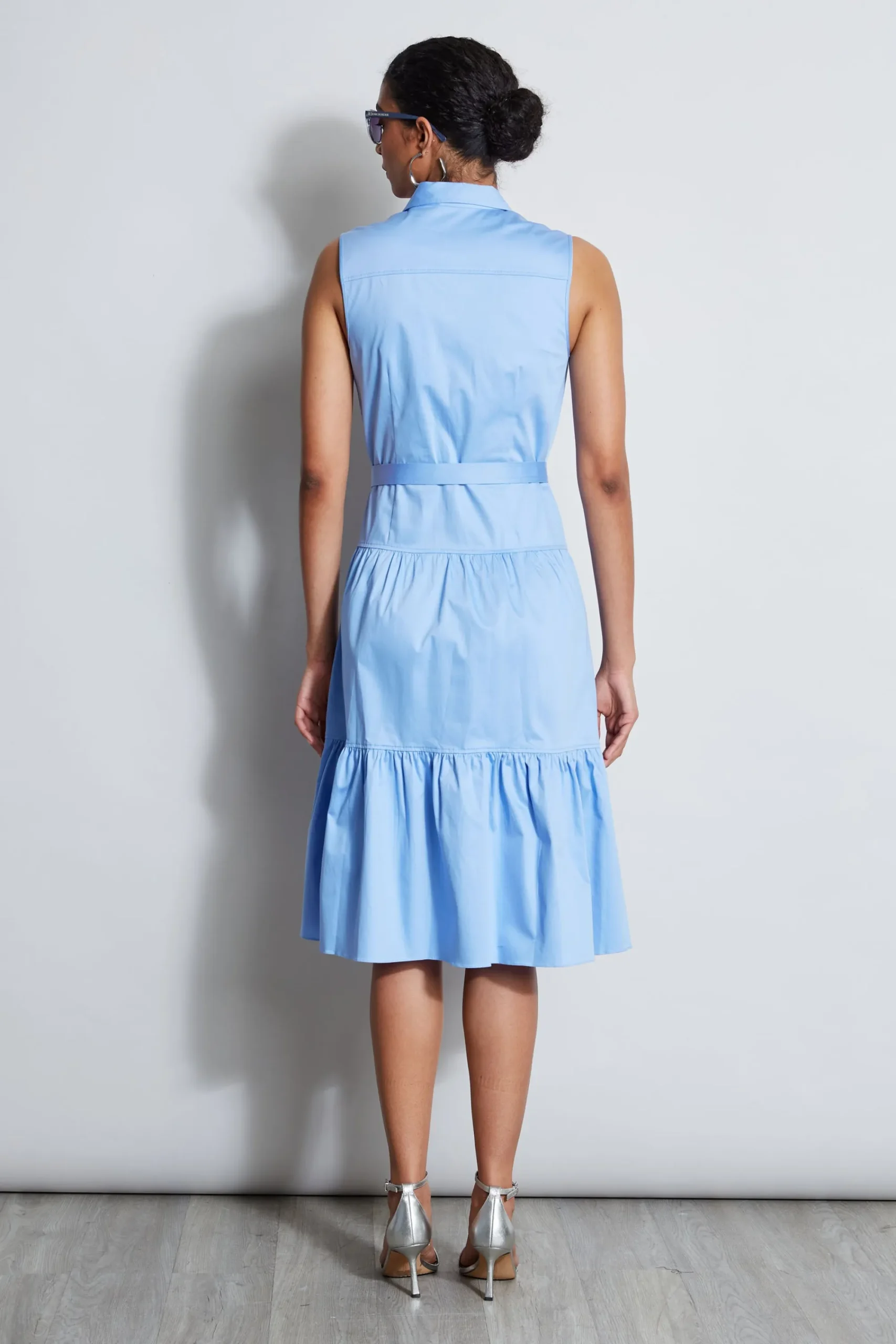 Elie Tahari Dresses & Jumpsuits|Sleeveless Dresses-Cotton Utility Dress