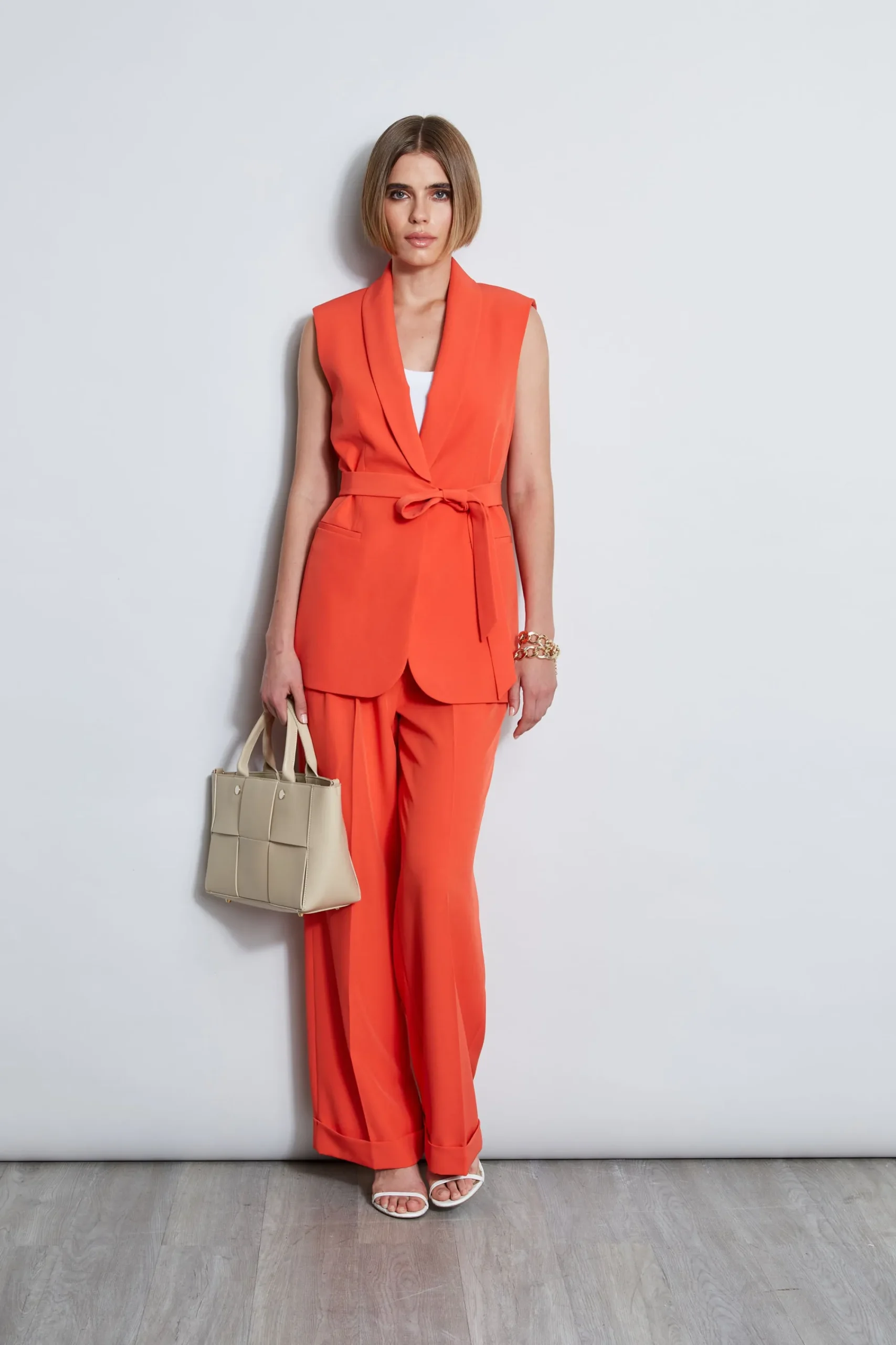 Elie Tahari Jackets & Blazers-Crepe Vest