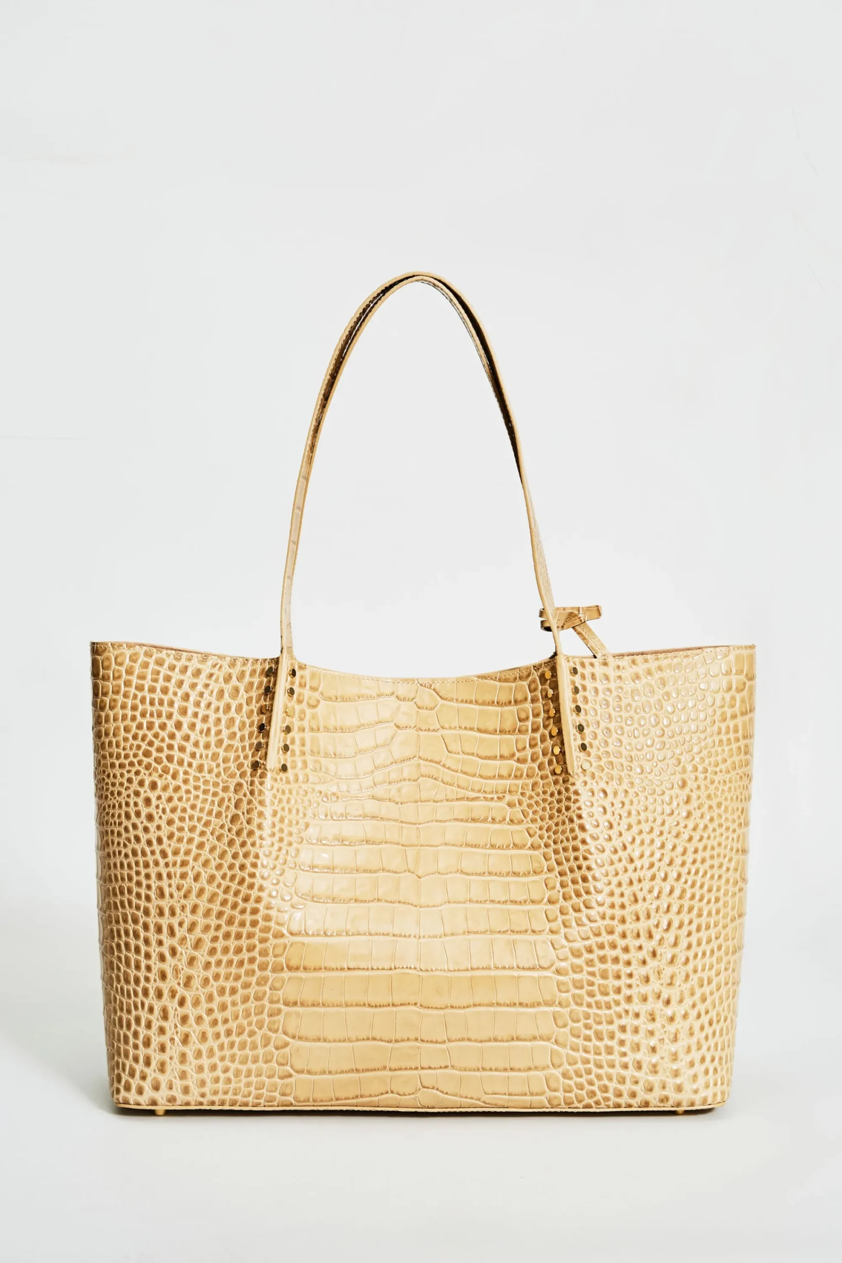 Elie Tahari Fragrance|Gloves-Crocodile Embossed Leather Tote