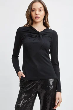 Elie Tahari Tops & Sweaters-Crystal Knot Wool Sweater