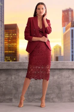 Elie Tahari Jackets & Blazers|Suiting-Double Breasted Blazer