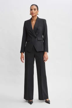 Elie Tahari Jackets & Blazers|Suiting-Double Breasted Blazer