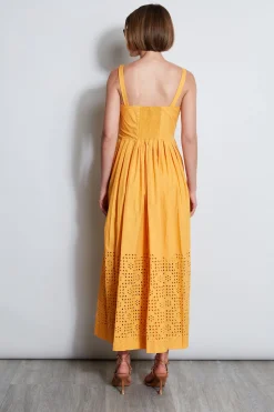 Elie Tahari Dresses & Jumpsuits|Sleeveless Dresses-Embroidered Maxi Dress