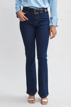 Elie Tahari Bottoms-Fit & Flare Jeans