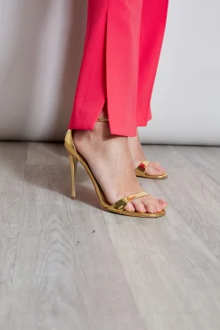 Elie Tahari Bottoms-Fit & Flare Slit Pant