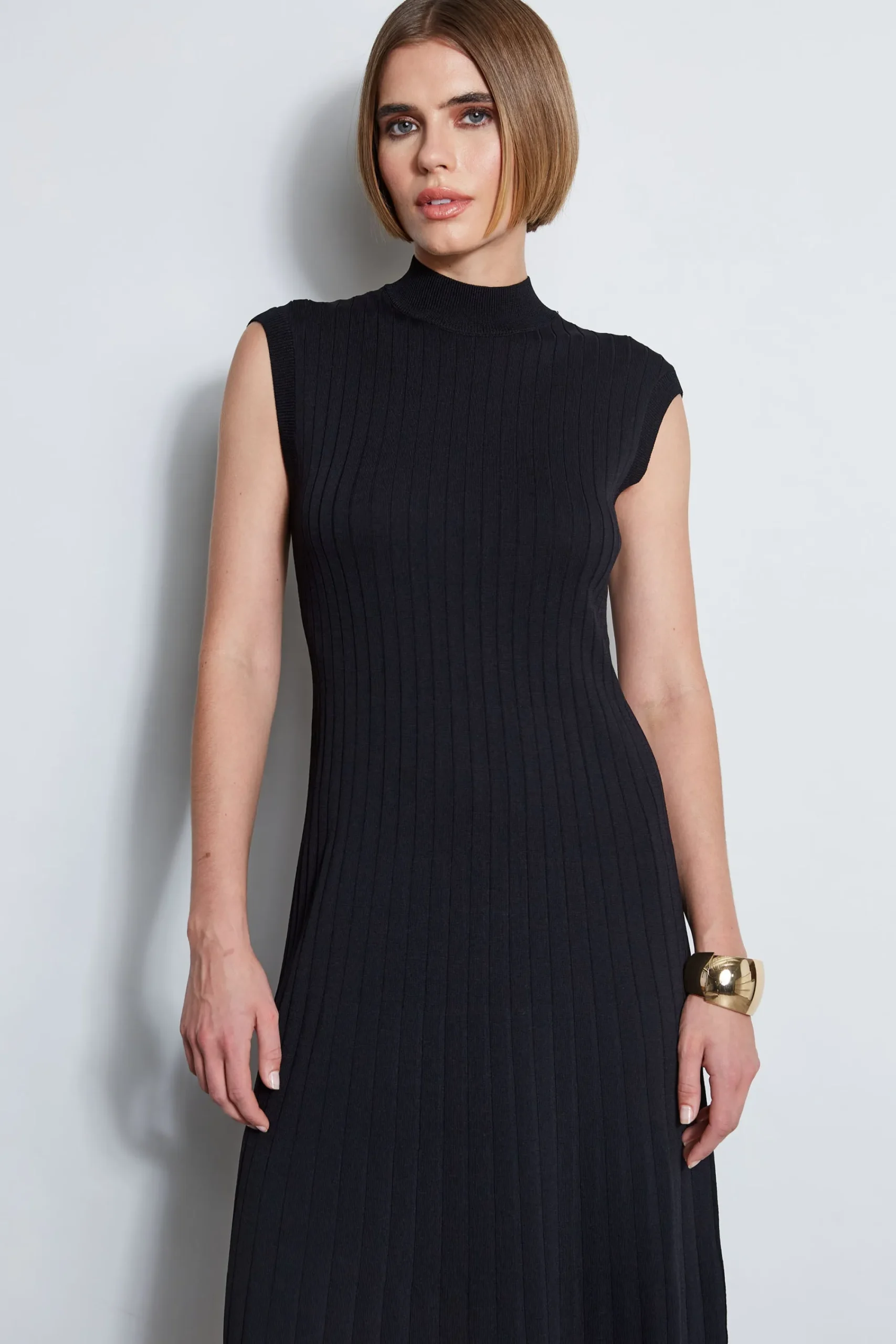 Elie Tahari Dresses & Jumpsuits|Sleeveless Dresses-Knit Midi Dress