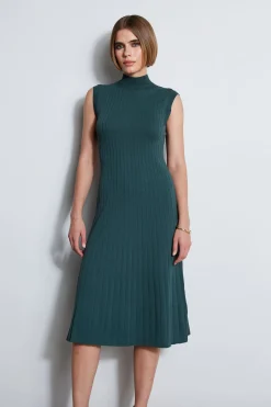 Elie Tahari Dresses & Jumpsuits|Sleeveless Dresses-Knit Midi Dress