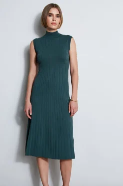 Elie Tahari Dresses & Jumpsuits|Sleeveless Dresses-Knit Midi Dress