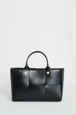 Elie Tahari Suiting|Fragrance-Leather Weave Handbag
