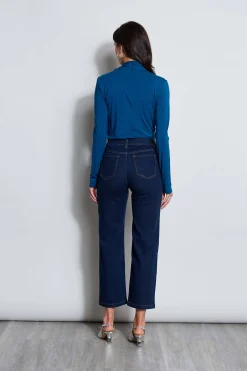 Elie Tahari Tops & Sweaters-Long Sleeve Twist Neck Knit