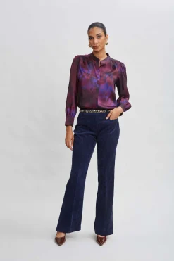 Elie Tahari Tops & Sweaters-Marble Button Down Shirt