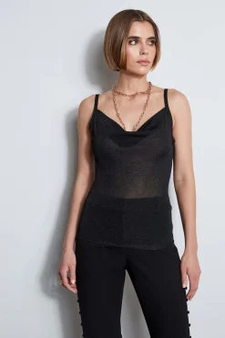 Elie Tahari Tops & Sweaters|Suiting-Metallic Knit Cami