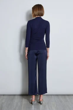 Elie Tahari Tops & Sweaters-Mock Wrap Knit