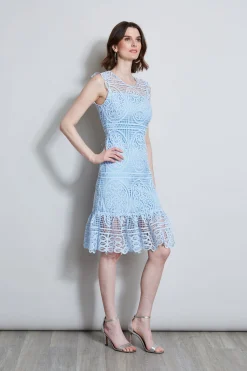 Elie Tahari Dresses & Jumpsuits|Sleeveless Dresses-Mosaic Lace Dress