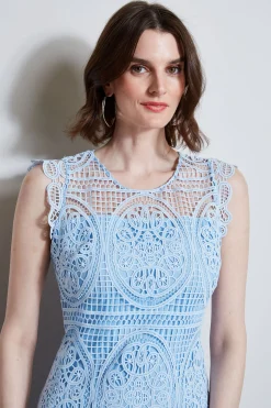 Elie Tahari Dresses & Jumpsuits|Sleeveless Dresses-Mosaic Lace Dress