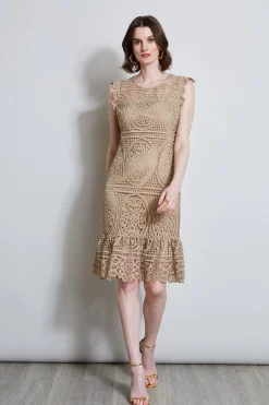 Elie Tahari Dresses & Jumpsuits|Sleeveless Dresses-Mosaic Lace Dress