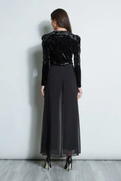 Elie Tahari Bottoms-Overlay Pant