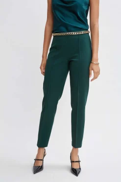 Elie Tahari Bottoms|Suiting-Pintuck Slim Pant
