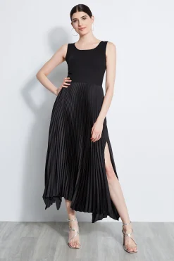Elie Tahari Dresses & Jumpsuits|Sleeveless Dresses-Pleated Midi Dress