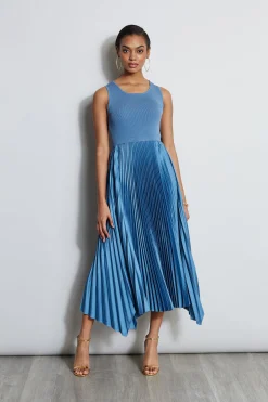 Elie Tahari Dresses & Jumpsuits|Midi Dresses-Pleated Midi Dress