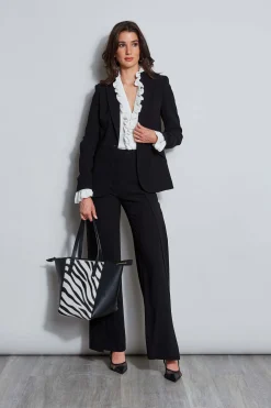 Elie Tahari Tops & Sweaters-Ruffle Silk Shirt