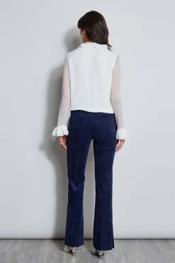 Elie Tahari Tops & Sweaters-Ruffle Silk Shirt