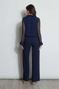 Elie Tahari Tops & Sweaters|Suiting-Ruffle Silk Shirt