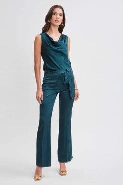 Elie Tahari Tops & Sweaters-Satin Cowl Top