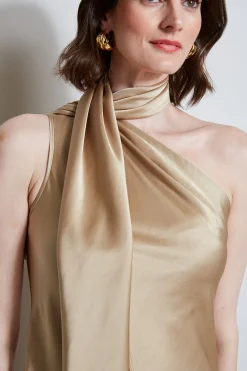 Elie Tahari Dresses & Jumpsuits|Short Dresses-Satin Scarf Dress
