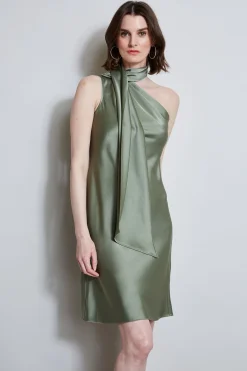Elie Tahari Dresses & Jumpsuits|Short Dresses-Satin Scarf Dress
