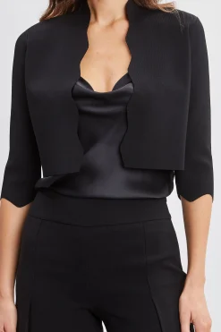 Elie Tahari Tops & Sweaters-Scallop Cardigan