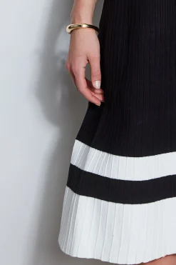 Elie Tahari Dresses & Jumpsuits|Sleeveless Dresses-Scallop Knit Dress