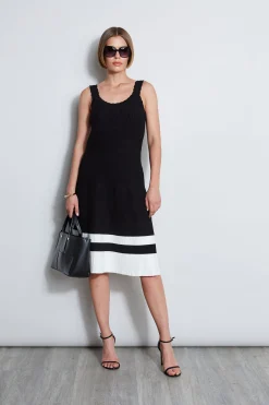 Elie Tahari Dresses & Jumpsuits|Sleeveless Dresses-Scallop Knit Dress