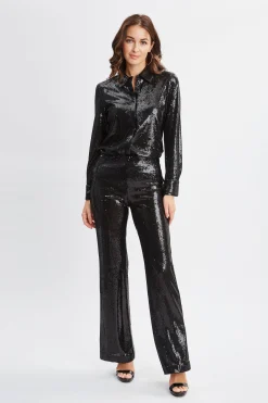 Elie Tahari Tops & Sweaters-Sequin Button Down Shirt