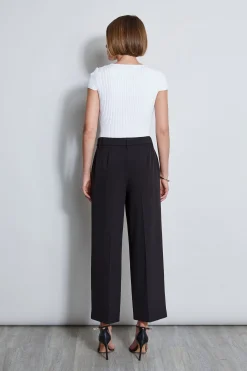 Elie Tahari Tops & Sweaters-Short Sleeve Rib Sweater