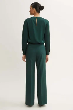 Elie Tahari Tops & Sweaters-Silk Keyhole Shirt