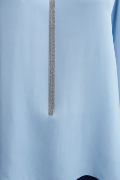 Elie Tahari Tops & Sweaters-Silk Long Sleeve Chain Shirt