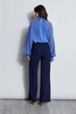 Elie Tahari Tops & Sweaters-Silk Twist Keyhole Shirt