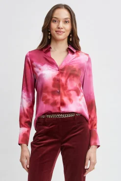 Elie Tahari Tops & Sweaters-Silk Venetian Glass Shirt