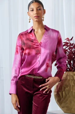 Elie Tahari Tops & Sweaters-Silk Venetian Glass Shirt