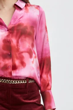 Elie Tahari Tops & Sweaters-Silk Venetian Glass Shirt