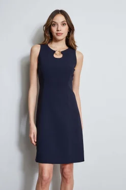 Elie Tahari Dresses & Jumpsuits|Sleeveless Dresses-Sleeveless Keyhole Ring Dress