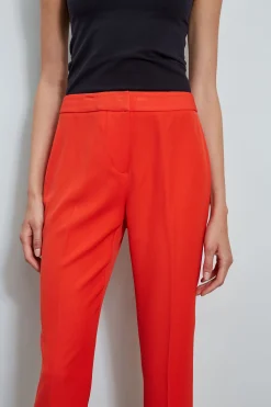 Elie Tahari Bottoms-Slim Fit Ankle Pant